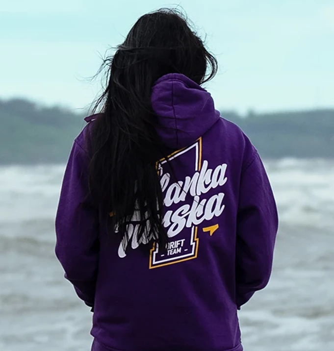 Blanka turska bluza purpura